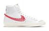Nike Блейзер Mid 77 GS с двойной зигзагообразной строчкой-галочкой DJ2008-161