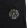 VERSACE JEANS COUTURE SS23 Knitted Sweatpants Men's Black 74GAAY01-CF00Y-899