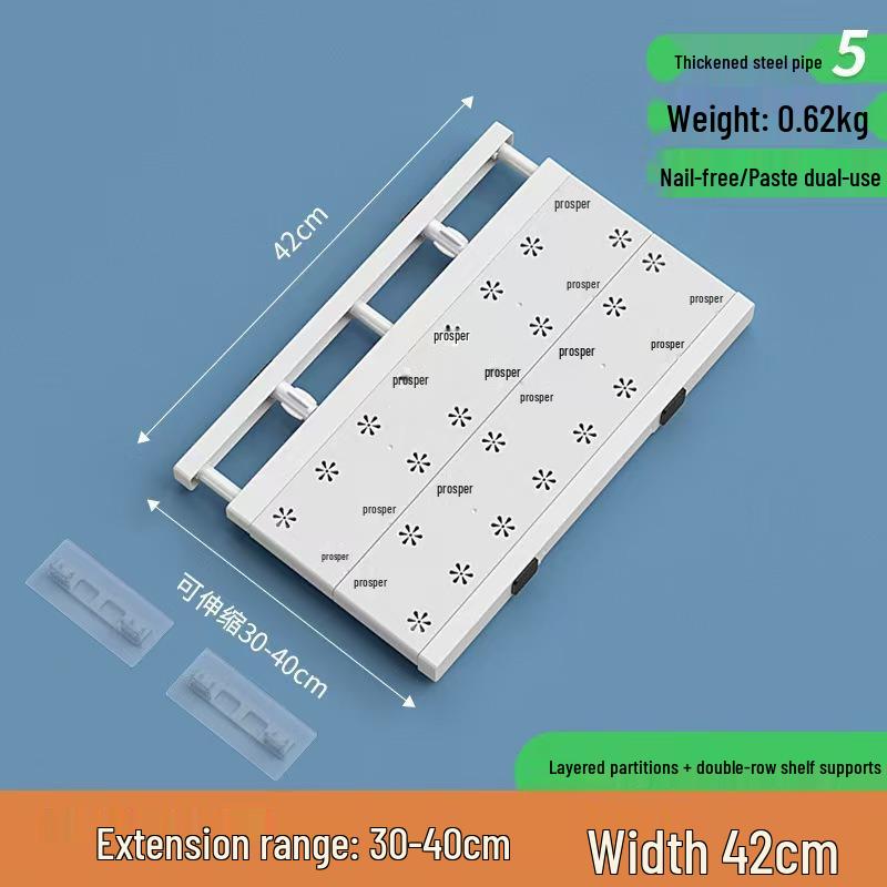 Разделители для хранения в шкафу: Многоярусные полки для шкафа и органайзер для обуви