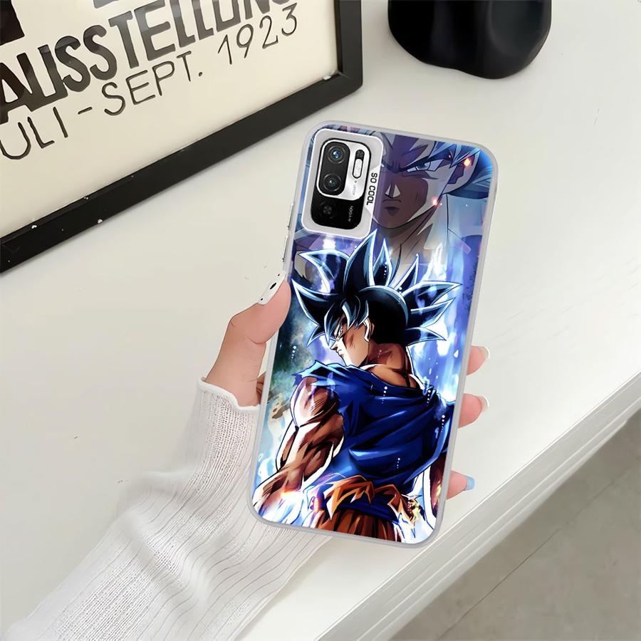 Soft Shell Phone Case for Xiaomi Poco X3 Pro X3 NFC C61 C51 C50 Cool New Dragons Ball Anime