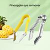 Средство для удаления сердцевины из клубники, средство для удаления глазков ананаса, длинная ручка, эргономичный, трудосберегающий скребок из нержавеющей стали, портативный кухонный гаджет