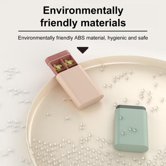 6 ячеек прямоугольная аптечка органайзер для таблеток пылезащитный компактный портативный маленький герметичный чехол для таблеток держатель для планшета