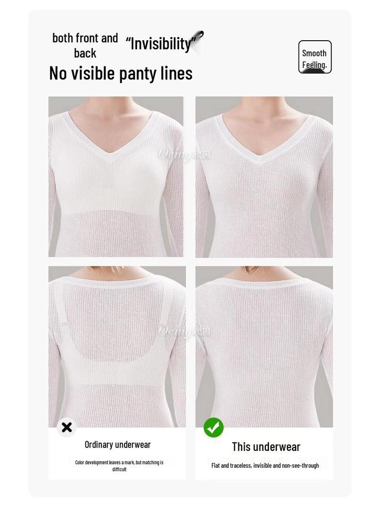 Ultra-Thin Seamless Lift Bra: Invisible Rabbit Ear Cup for Women