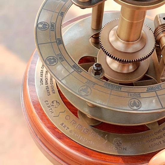 Orrery Luxury Solar System Elegant Décor for Homes Unforgettable Gift Moments Perfect Housewarming Gift for Enthusiasts