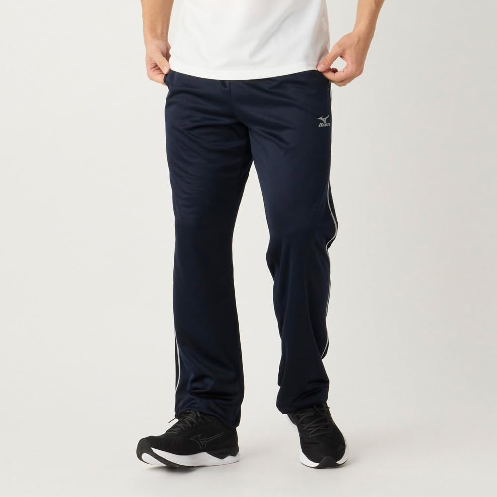 Тренировочная одежда Simple is Light Sweat Long Брюки Sweat Absorbent Quick Dry K2JDCM90 Deep Navy [Mizuno] Мужская
