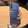 Магнитный чехол из ТПУ с металлическим покрытием для OPPO A95 4G, A74 5G, A54 5G, противоударный, матовый, мягкий