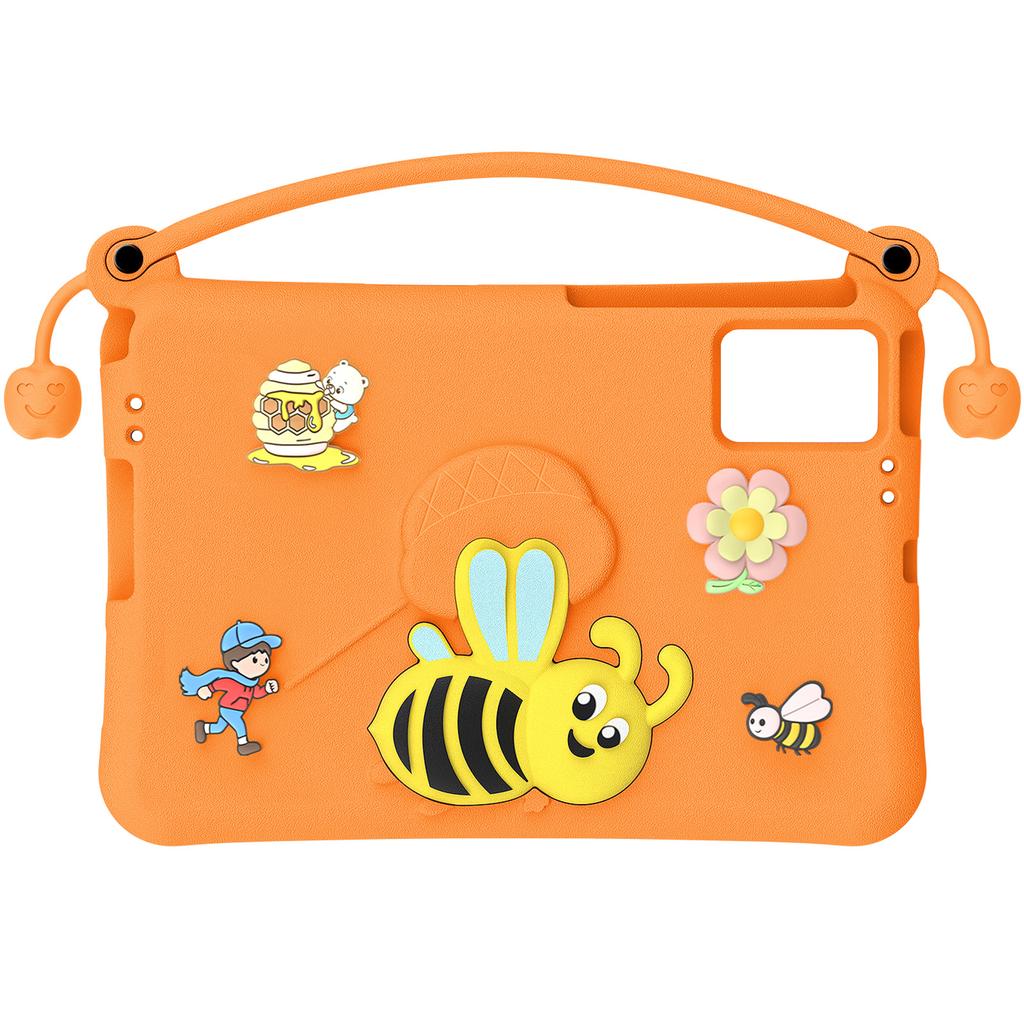 Shockproof Tablet Case with Stand and Handle, Washable EVA Foam Kids-Friendly Protective Cover Fits for , , , 11-inch