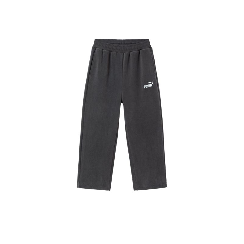 Детские вязаные спортивные штаны PUMA Коллекция CLASSIC, Удобные и универсальные, Свободный крой, Утепленные, На флисовой подкладке, Термо 353425108201-20101