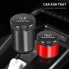 Car LED Ashtray Garbage Coin Storage Cup Container Cigar Ashtray For Honda Civic Fit Jazz Accord Pilot CRV Odyssey Passport