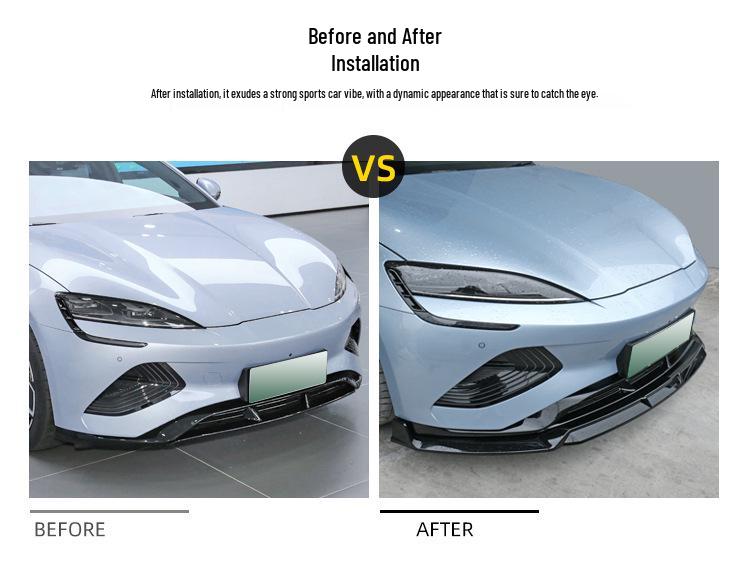 Комплект модификации переднего бампера BYD Seal без сверления - Спортивные детали экстерьера для кузова большого и малого размера