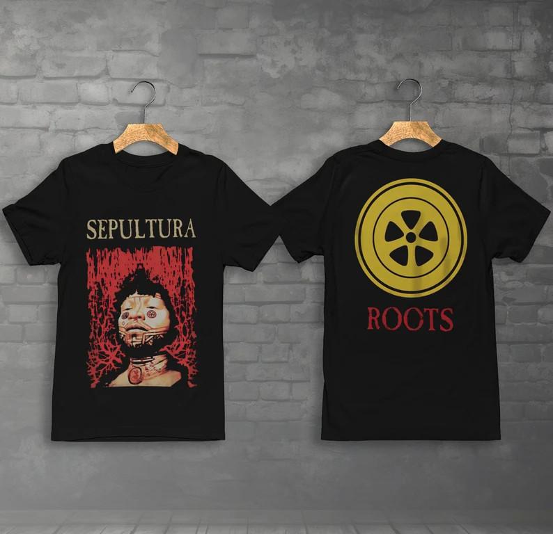 Винтажная футболка Sepultura Roots 1996 года