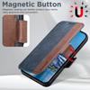 Магнитный кожаный чехол-книжка для iPhone 17 Pro Max/Samsung S25U с беспроводной зарядкой