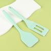 Silicone Spatula Integrated Small Spatula Brownie Spatula Set Non-Stick Pan Silicone Spatula Small Slotted Turner