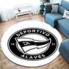 Deportivo Alaves Round Area Rug,Carpet Rug for Living Room Bedroom Sofa Playroom Decor,Non-slip Floor Mat