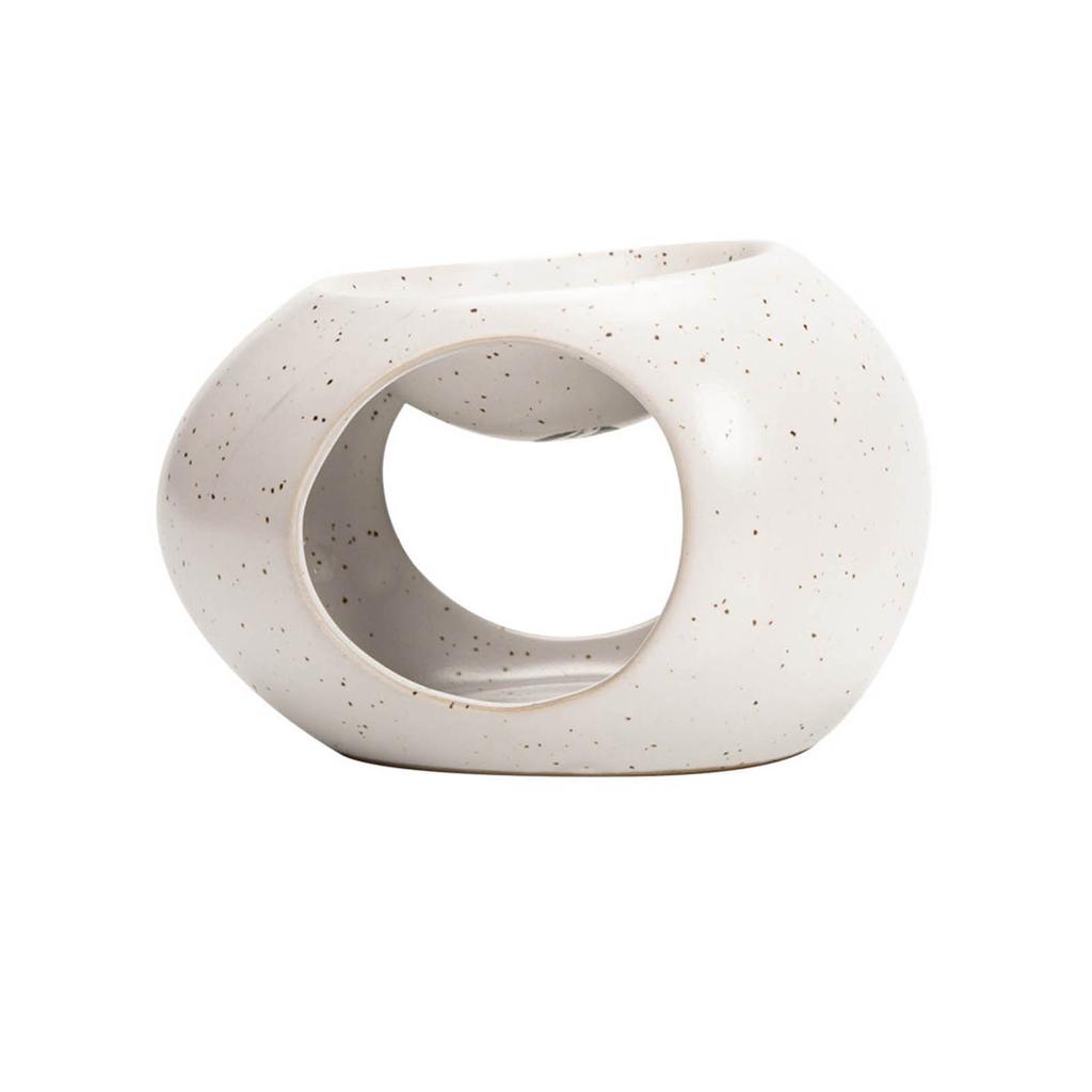 Ceramic Oil Burner Aroma Lamp Tea Light Holder Aroma Diffuser Warmer for Essential Oils Fragrance Oil and Scented Wax