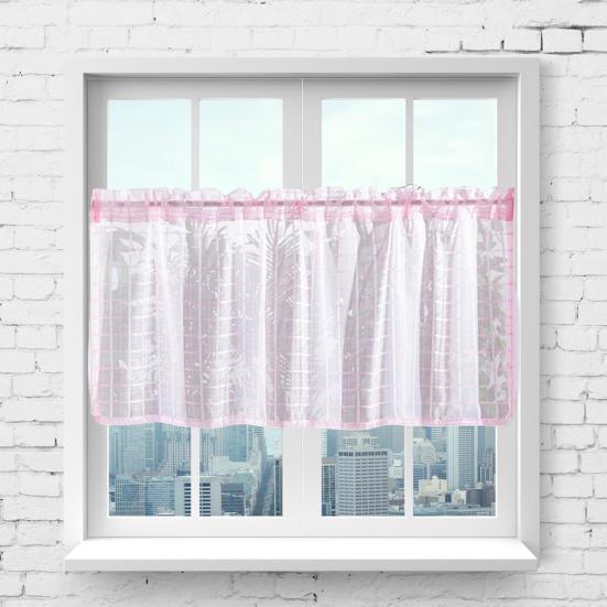 Короткая занавеска Yousheng с воздушным дренажем, устойчивая к разрывам, не выцветающая, простая в установке, полупрозрачная перегородка, оконная сетка, кухонные принадлежности