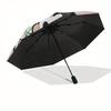 1pc Watermelon Magali, Summer Themed High-quality Umbrella,Automatic Opening and Closing Umbrella,Multi-functional Umbrella G0811213