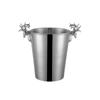 Stainless Steel Deer Head Ice Bucket