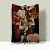 Anime T-The Seven Deadly Sins Throw Lightweight 240g Flannel Blanket Soft Skin-friendly for Summer Cooling