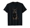 Scottish Terrier Dog Illustration Scotty T-Shirt