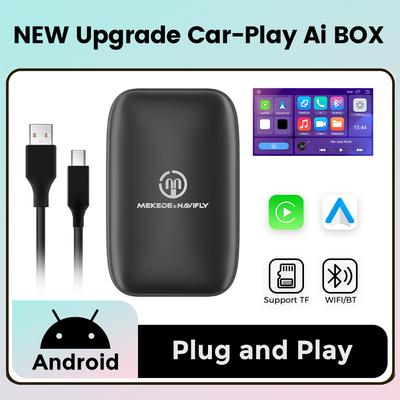 Беспроводной адаптер Carplay для универсального AI BOX Оригинальный автомобильный экран Обновление USB Plug and Play Поддержка Netflix Iptv YouTube Spotify