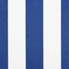 Retractable Awning Blue and White 300 x 250 cm
