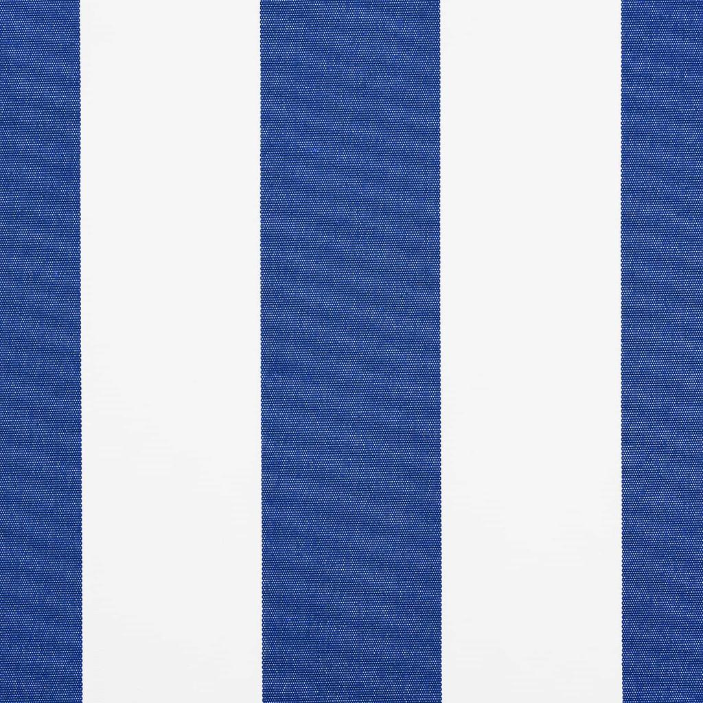 Retractable Awning Blue and White 300 x 250 cm