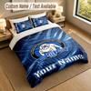 Bedding Set 1 Duvet Cover 2 Pillowcases Canterbury-Bankstown Bulldogs Print Soft Bed Linen Bedroom Decor