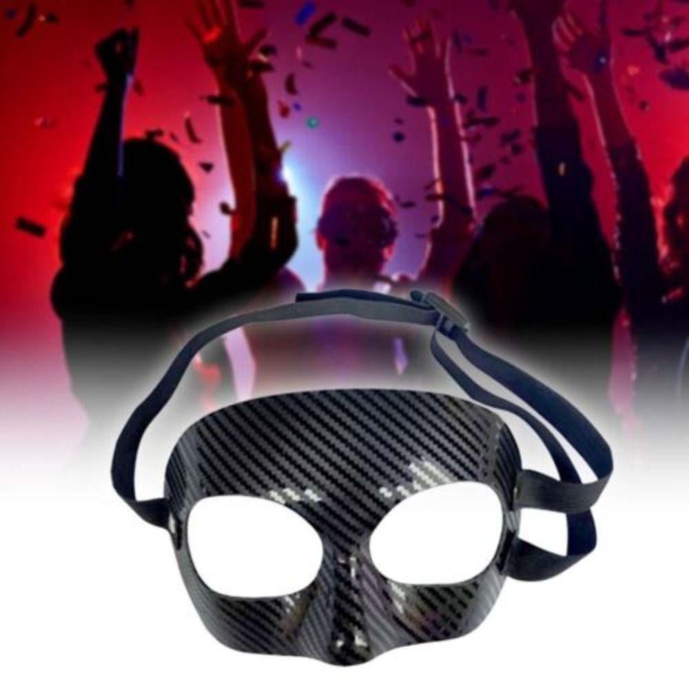 Elastic Basketball Nose Guard Black Basketball Mask Face Shield Elastic Protective Mask