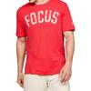 Men's T-Shirt Under Armour Straight Fit T Shirt Men's Red