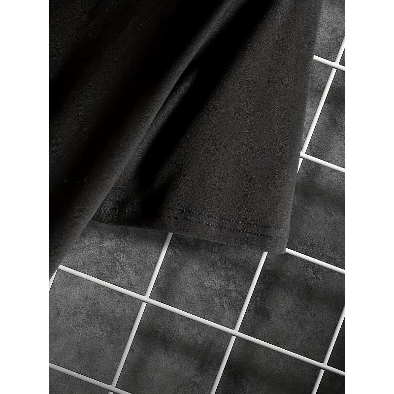 Европейские размеры Мужская футболка Величественный Лев с НЛО на Фоне Заката | Фэнтези Дикий Дизайн | Великолепный Топ с Заявлением о Животном