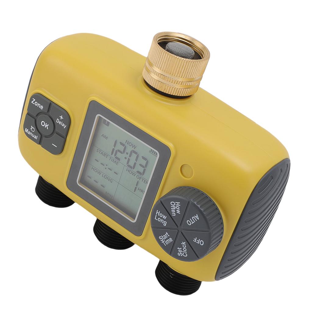 Умный таймер полива 3-канальный контроллер водяных клапанов для ирригации сада, газона, теплицы