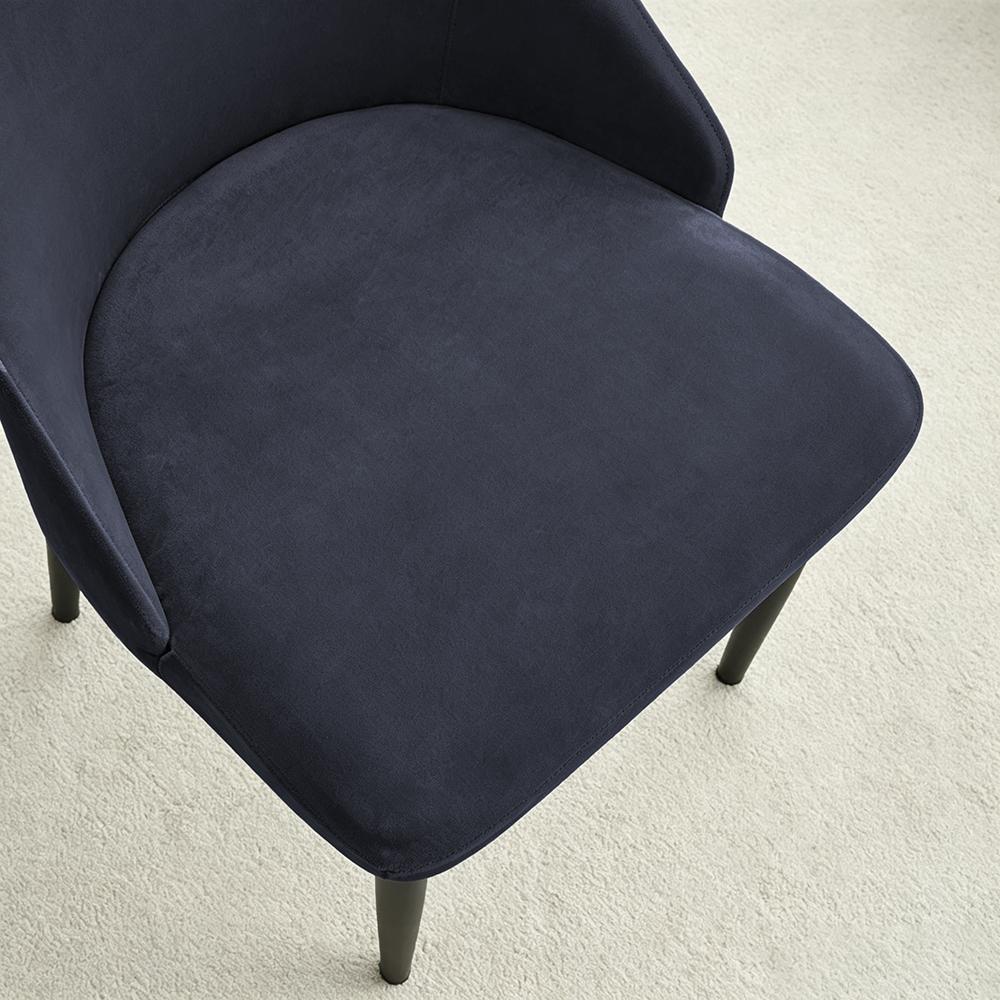 Velvet Soft Dining Chair Covers Stretch Curved Small Armchair Covers Solid Color Chair Slipcovers Seat Cover for Home Wedding
