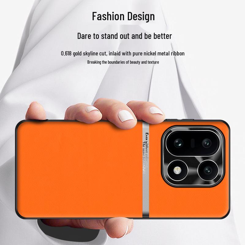 Чехол-накладка OnePlus 15 из жидкой кожи - Высококлассный, прочный, простой деловой дизайн