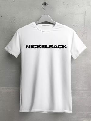 Унисекс футболка Nickelback Музыка Nickelback Рок Метал с лого