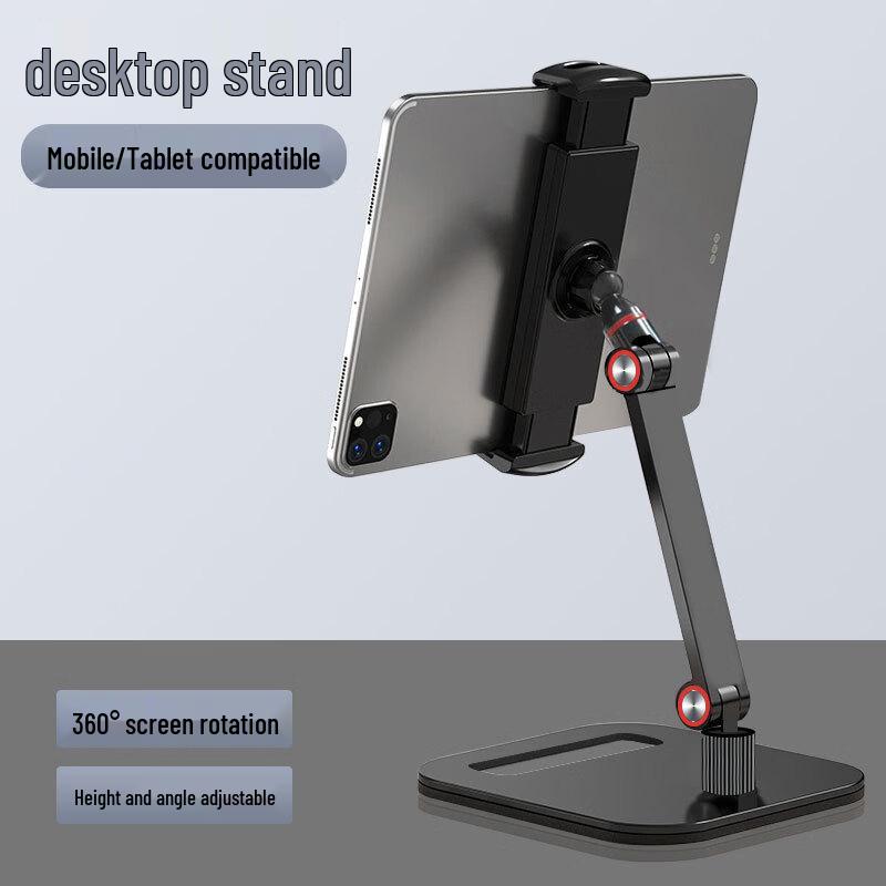 Ollymurs Universal Metal Desktop Stand for Tablets and Laptops