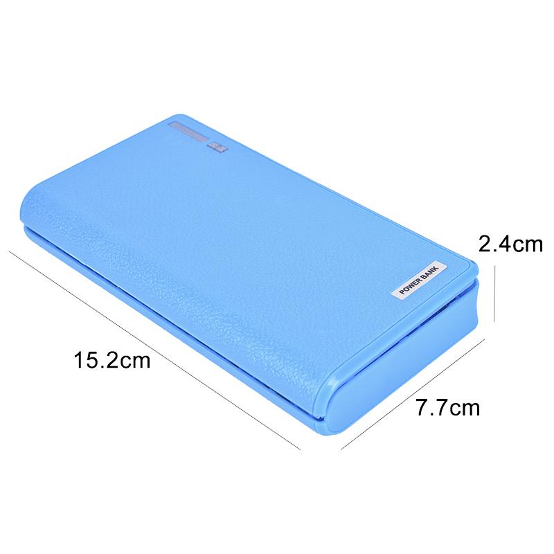 Чехол Power Bank 2A 6X18650 Зарядное устройство Diy Box Kit Аккумуляторная плата без аккумулятора