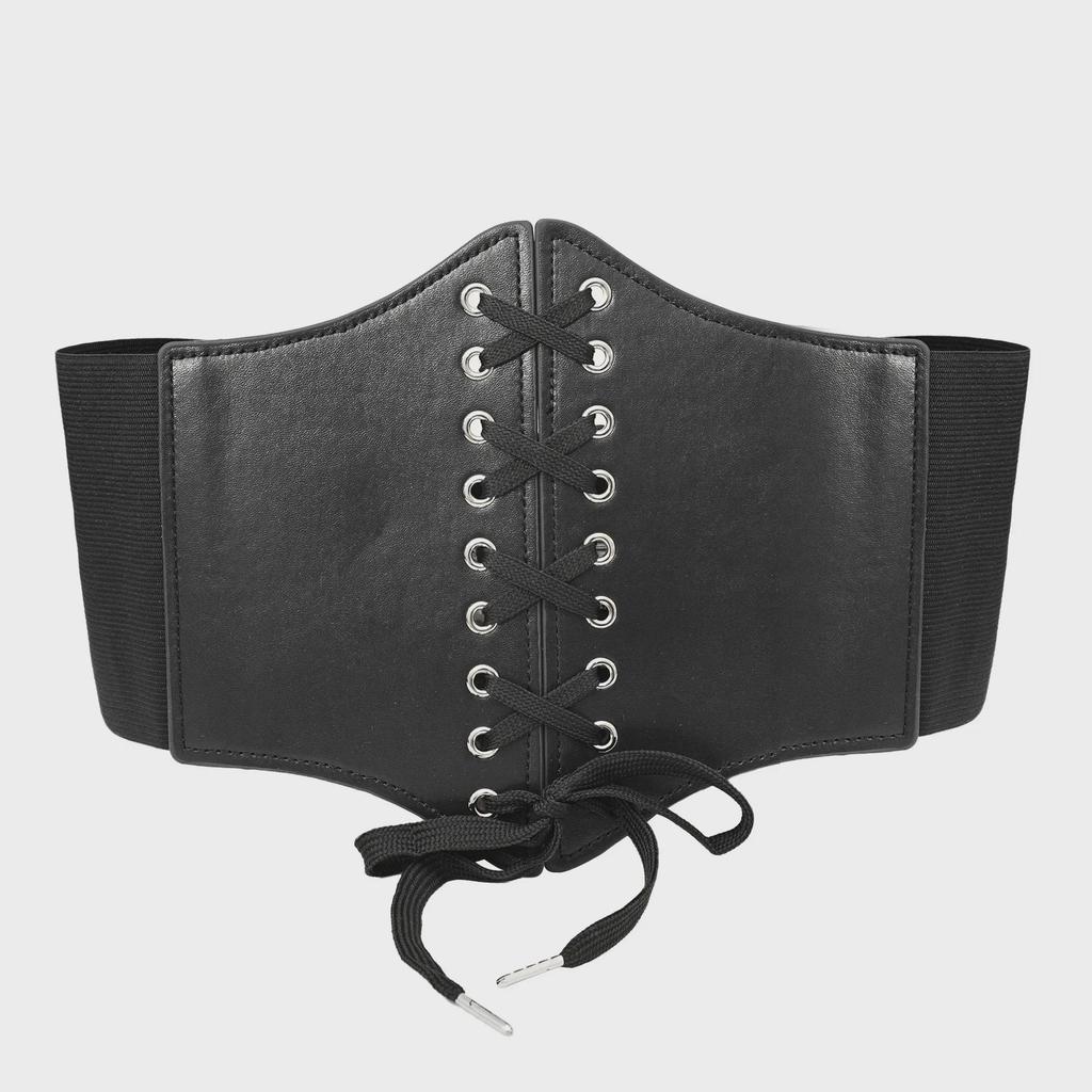 5-Piece Renaissance Costume Set: Corset, Belt, Pouch, Coin Purse, Potion Bottle Props