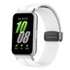 Магнитный ремешок для Samsung Galaxy Fit 3 Браслет Металлический коннектор Браслет для умных часов Correa Galaxy Fit3 Силиконовый ремешок Аксессуары
