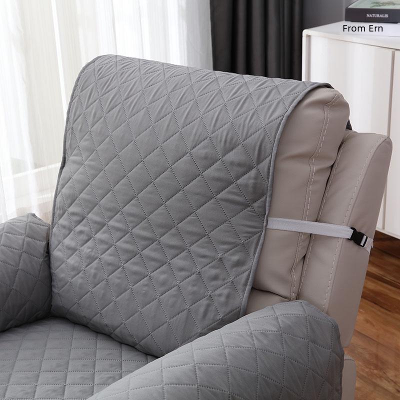 Европейский и американский водонепроницаемый чехол для дивана-реклайнера - устойчивый к загрязнениям, подходит для домашних животных, однотонный защитный материал