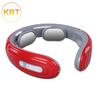 Electric Neck Shoulder Pulse Massager Kneading 2 Head TENS EMS Pulse Heating Cervical Vertebra Relax Pain Relief Massage