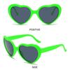 Cosplay Heart Sunglasses Halloween Party Glasses Trendy Women's Accessories  for Women