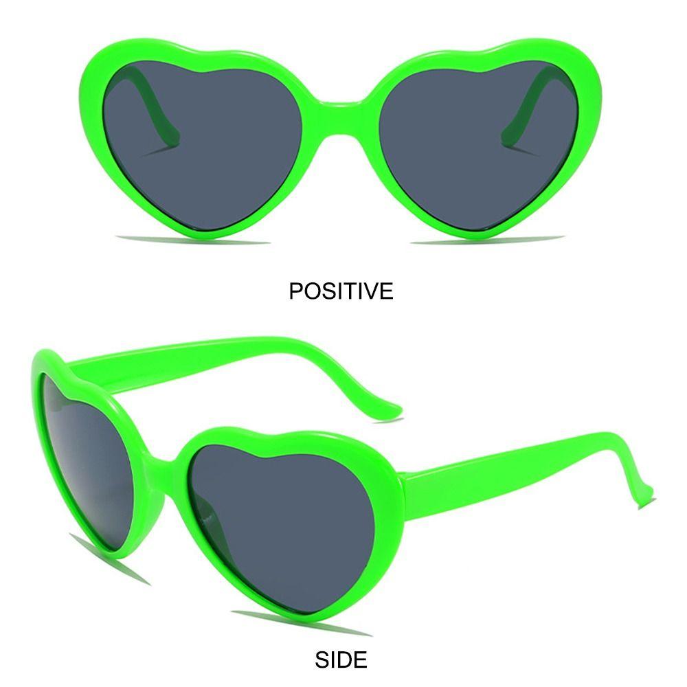 Cosplay Heart Sunglasses Halloween Party Glasses Trendy Women's Accessories for Women