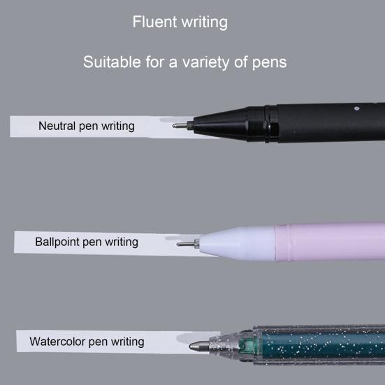 6Pcs/Set Tape Eraser Detachable for Study Compact Translucent Design Glue Tape Useful Multi-functional Lightweight