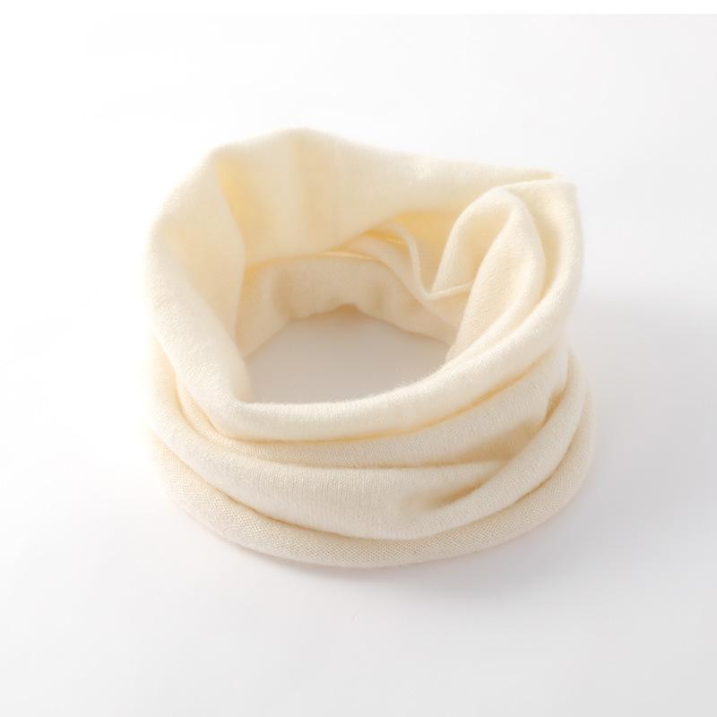 Осенне-зимний тонкий однотонный шерстяной чехол на шею для мужчин и женщин, защита шеи, теплый вязаный фальш-воротник, универсальный шарф от солнца