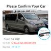 Щетки стеклоочистителя для Renault Trafic X83 2001 ~ 2014, передние дворники, автомобильные аксессуары, наклейки Vivaro Primastar 2002