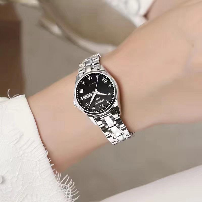 Женские часы Niche Light Luxury Women's New Temperament Полностью автоматические кварцевые женские часы