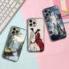 Чехол для телефона с изображением Ли Ляньхуа, Черный матовый, Для iPhone 17,16,15,14,13,12,13,12 Pro Max Plus XS, Силиконовый, Мягкая задняя крышка