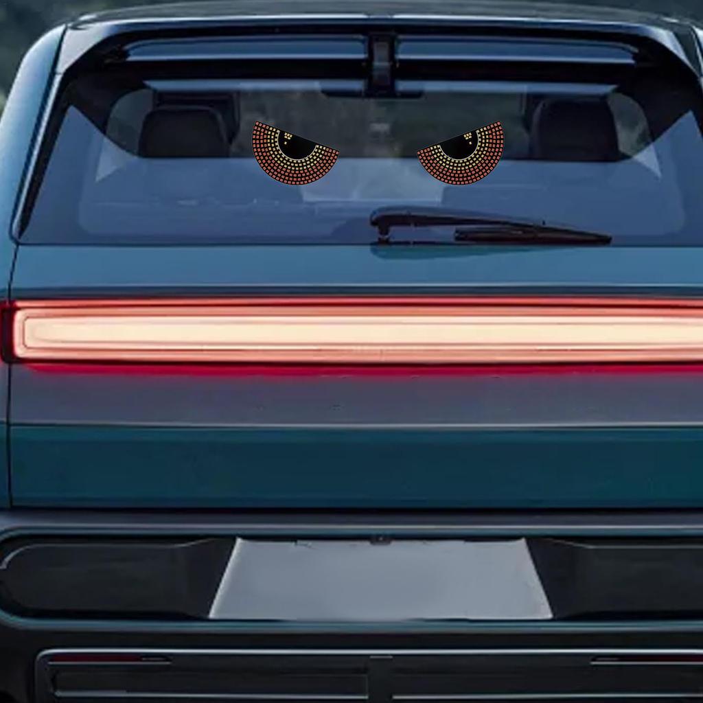 Светодиодная подсветка Devil Eyes для окна автомобиля, Подсветка Devil Eyes для автомобилей, Автомобильный светодиод