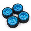 For Wltoys 1:18 A959-B A979-B A959 A969 Alloy Rims and Tires RC Car Wheels 4pcs